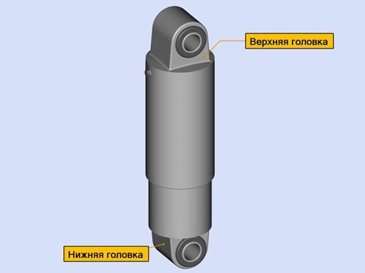 Гидравлический гаситель колебаний