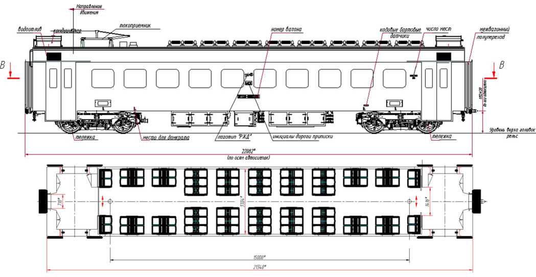 Рисунок 1.3.15 - Моторный вагон