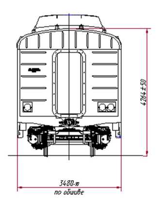 Рисунок 1.3.21 - немоторный вагон