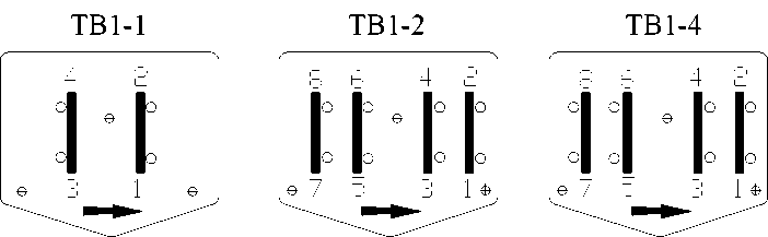 Рисунок 2.3.4.5 - Тумблеры ТВ1-1; ТВ1-2; ТВ 1-4