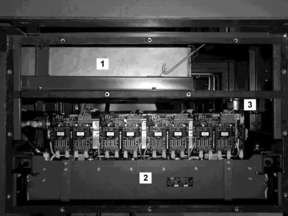 Отсек модуля силового инвертора